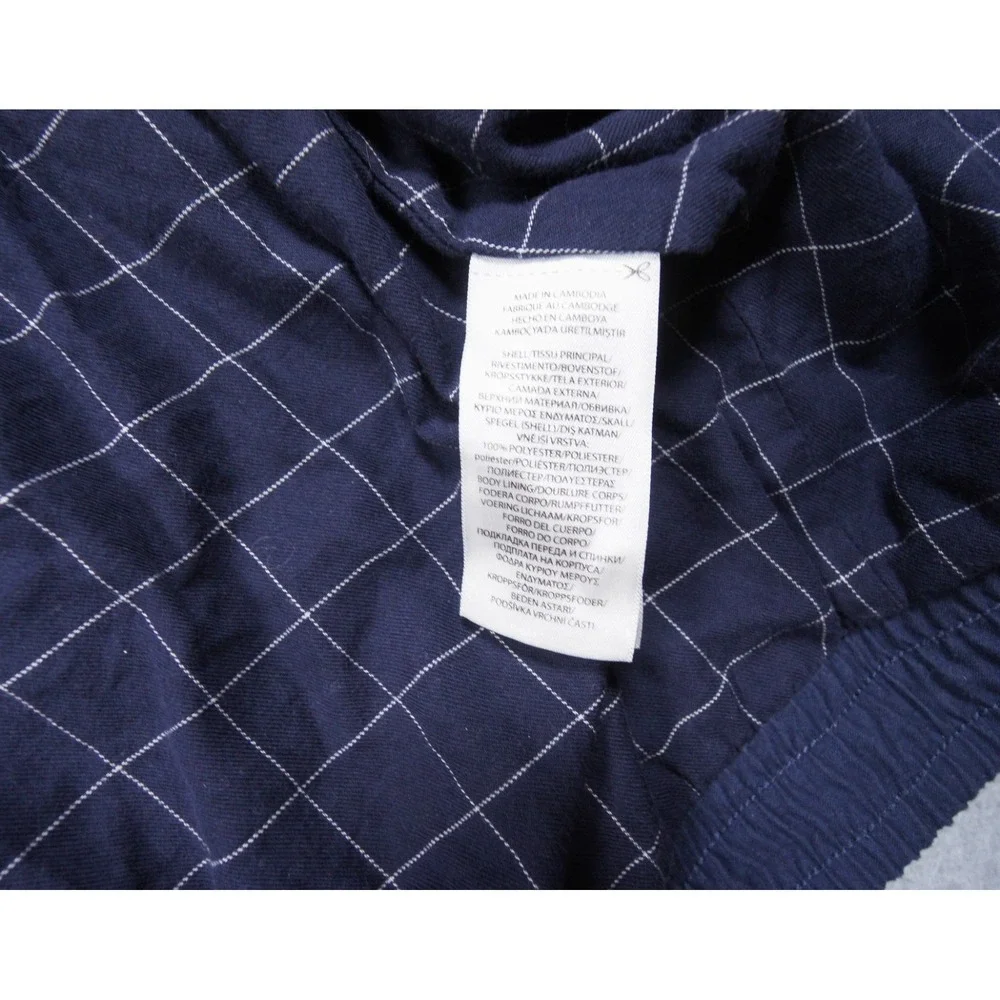 Polo Ralph Lauren Jacket Mens 2XL XXL Blue Full Zip Collared Preppy Casual